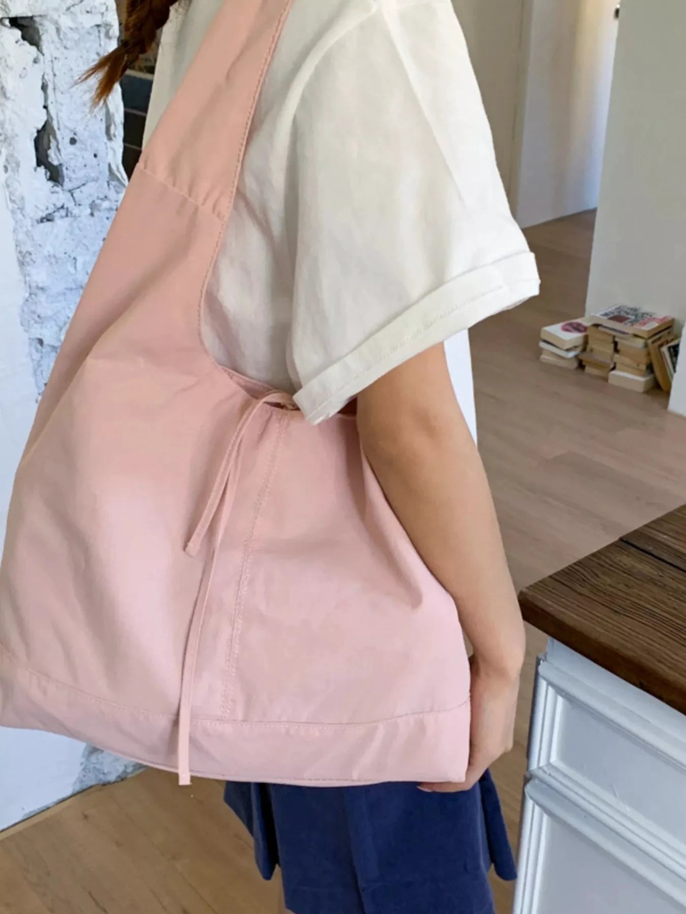 Tied Casual Lightweight Shoulder Bag by Trendsi