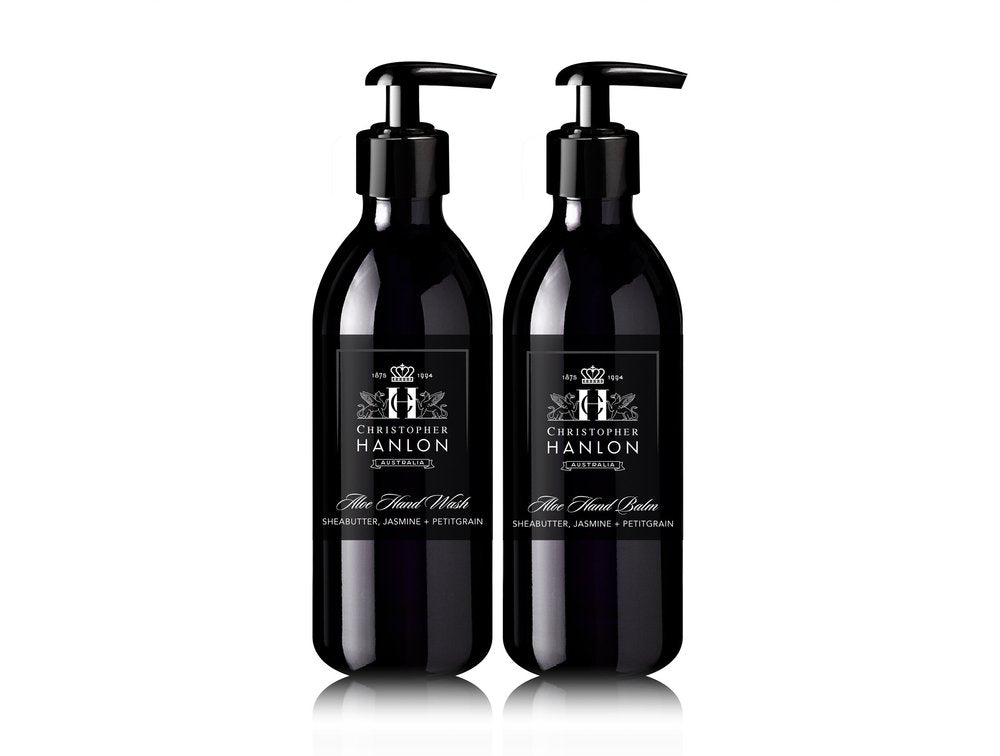 Australian Artisan Hand Wash + Balm Set with Tea Tree & Lavender Sheabutter Extracts