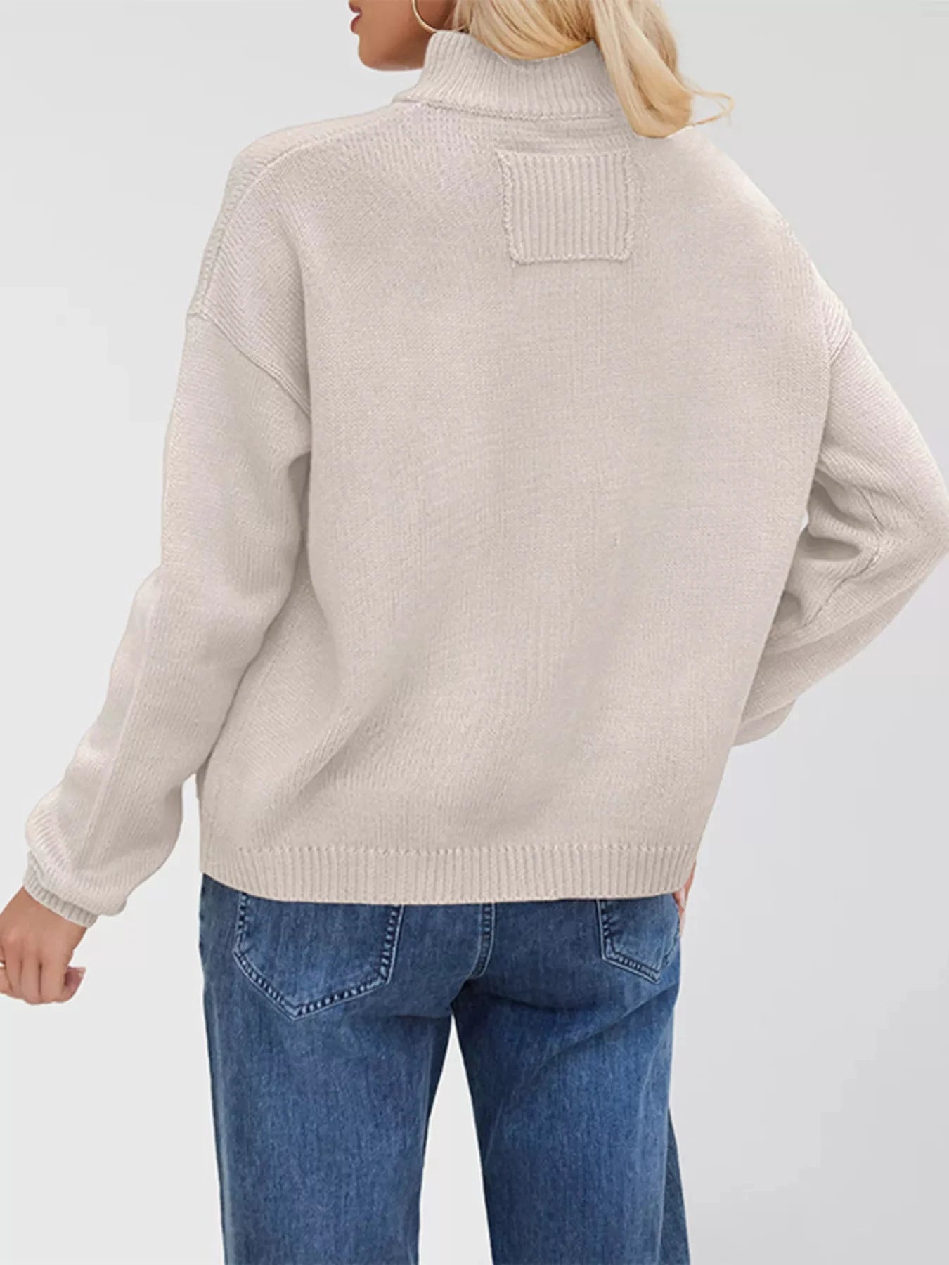 Casual Knit Button-Down Cardigan by Trendsi