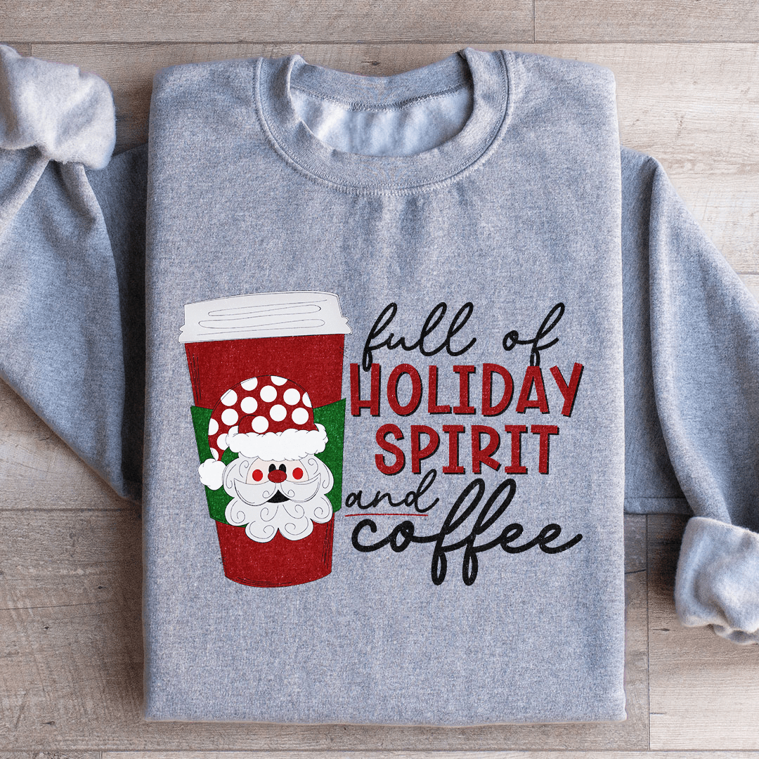 Holiday Spirit Coffee Themed Hoodie-1