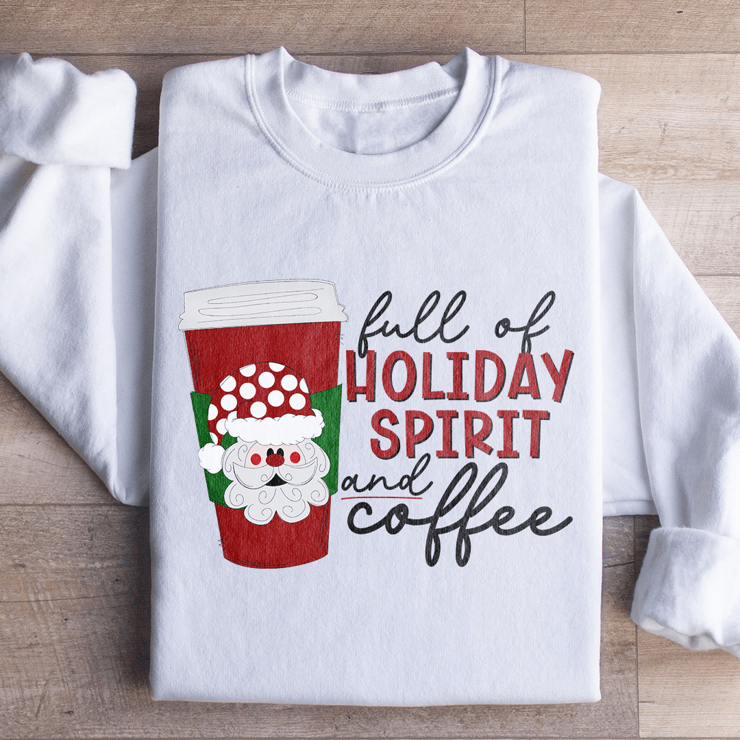 Holiday Spirit Coffee Themed Hoodie-0