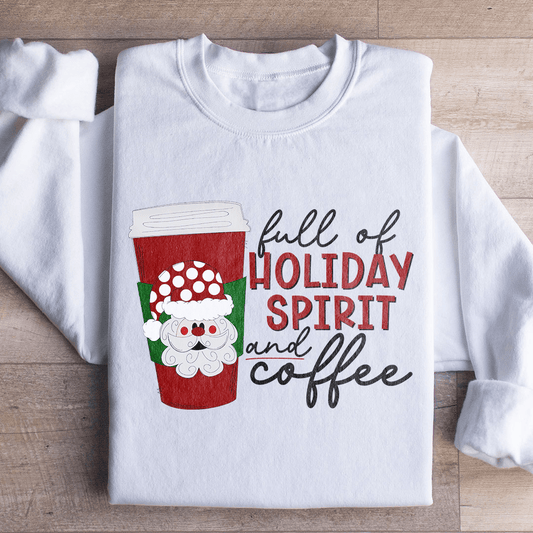 Holiday Spirit Coffee Themed Hoodie-0