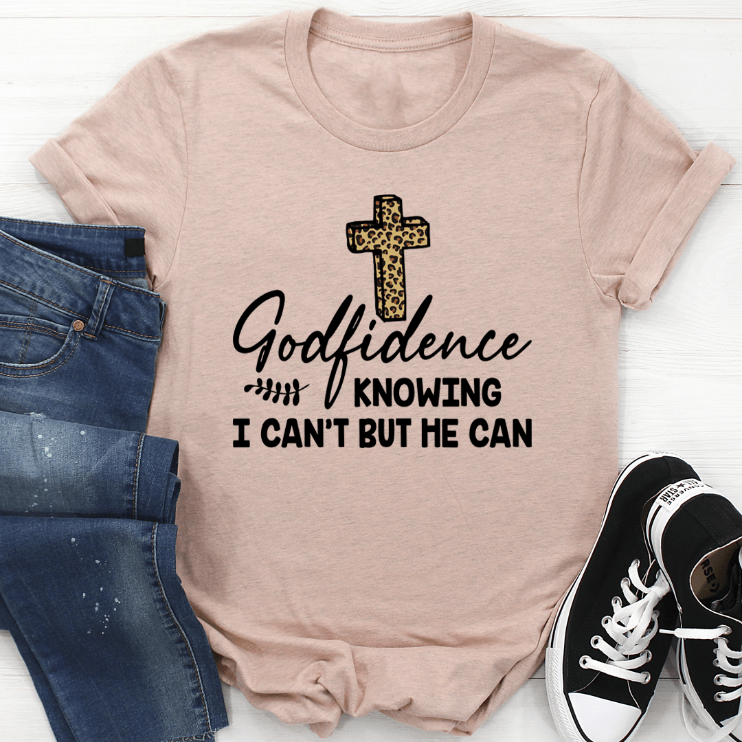 Unisex Godfidence Jersey Short Sleeve Tee Comfortable Casual Wear