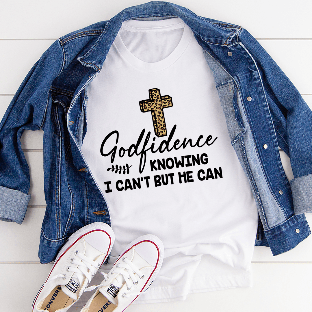 Unisex Godfidence Jersey Short Sleeve Tee Comfortable Casual Wear