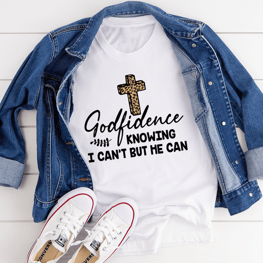 Unisex Godfidence Jersey Short Sleeve Tee Comfortable Casual Wear