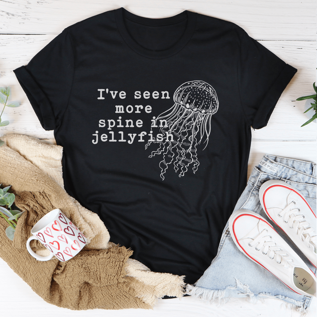 I've Seen More Spine in Jellyfish Graphic Unisex T-Shirt - Soft Cotton