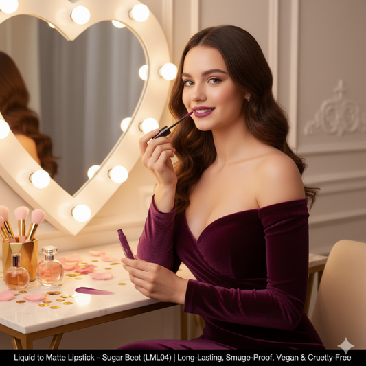 Liquid to Matte Lipstick – Sugar Beet (LML04) | Long-Lasting, Smudge-Proof, Vegan & Cruelty-Free