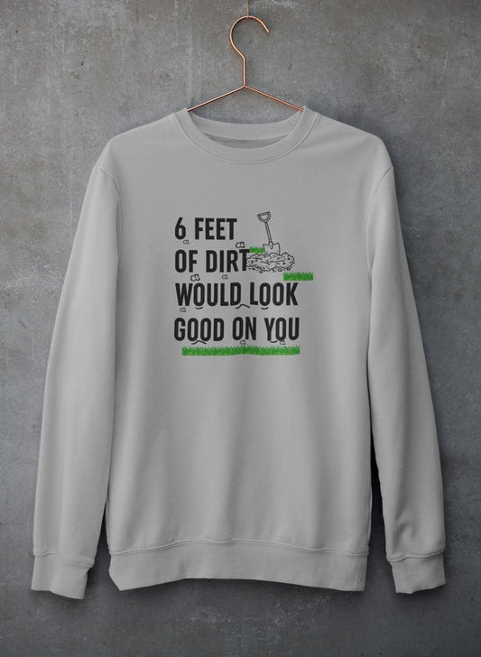 Sweat-shirt polaire Six Feet Of Dirt fabriqué aux États-Unis