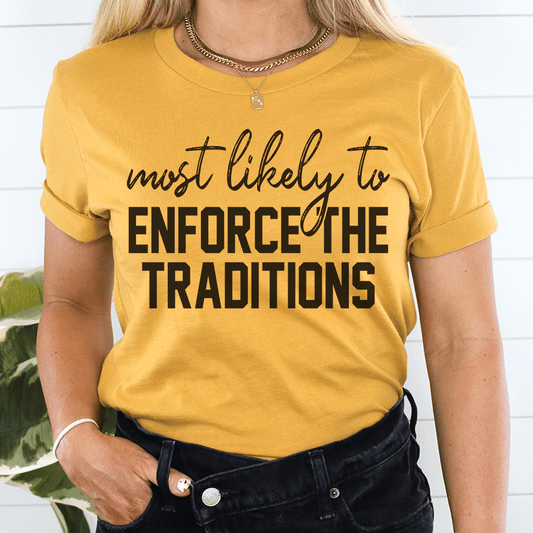 Thanksgiving Tradition Jersey Short Sleeve Unisex Tee Clothing