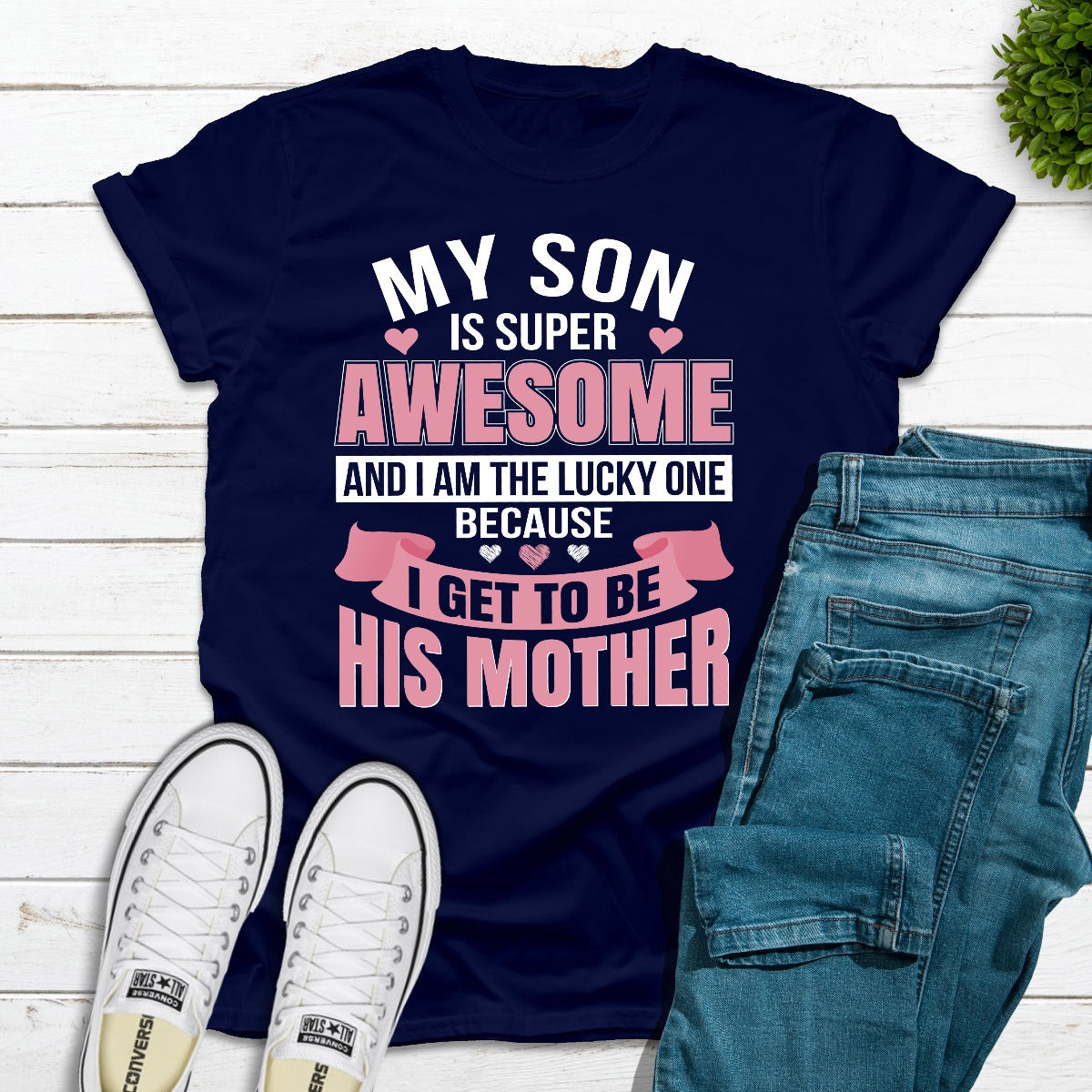 My Son Is Super Awesome T-Shirt-7