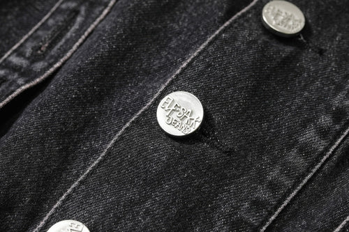 Solid Pure High Waist Washed Casual Overall Denim Jeans Women