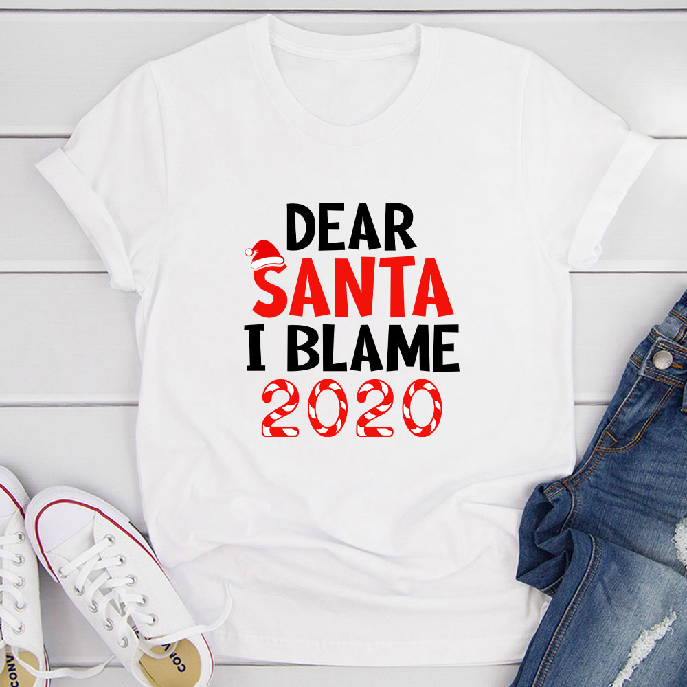 Dear Santa 2020 Eco Friendly Nature Inspired T-Shirt-12